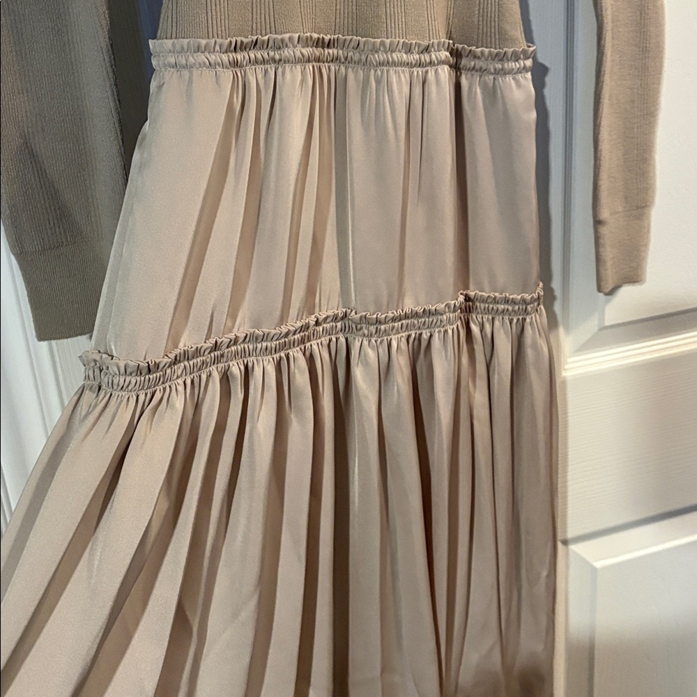 Theory Project wool blend Long-Sleeve Dress - Picture 6 of 9